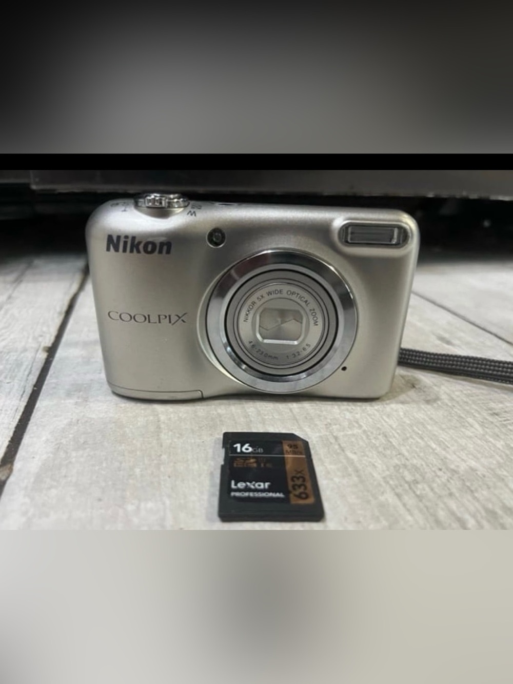 Nikon COOLPIX Compact Digital Camera - Silver
